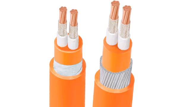 Cáp ngầm chậm cháy DSTA/FRT/ZR-YJV22-Cu/XLPE/Fr-PVC/DSTA 2x